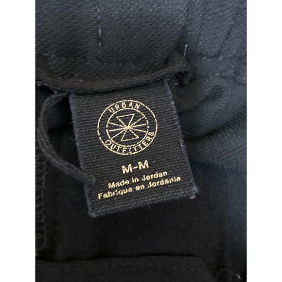 Urban Outfitters Women's Black High Rise Wide Leg Pleated Trousers Pants Size M - Picture 4 of 5